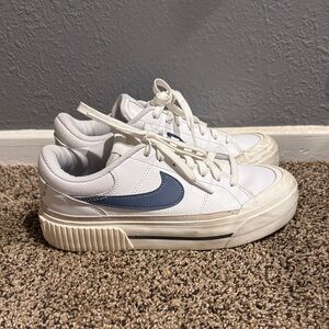 Nike White and Navy shoes
